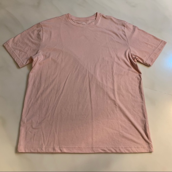 Men’s Pink George Short Sleeve Cotton T Shirt - Picture 1 of 6